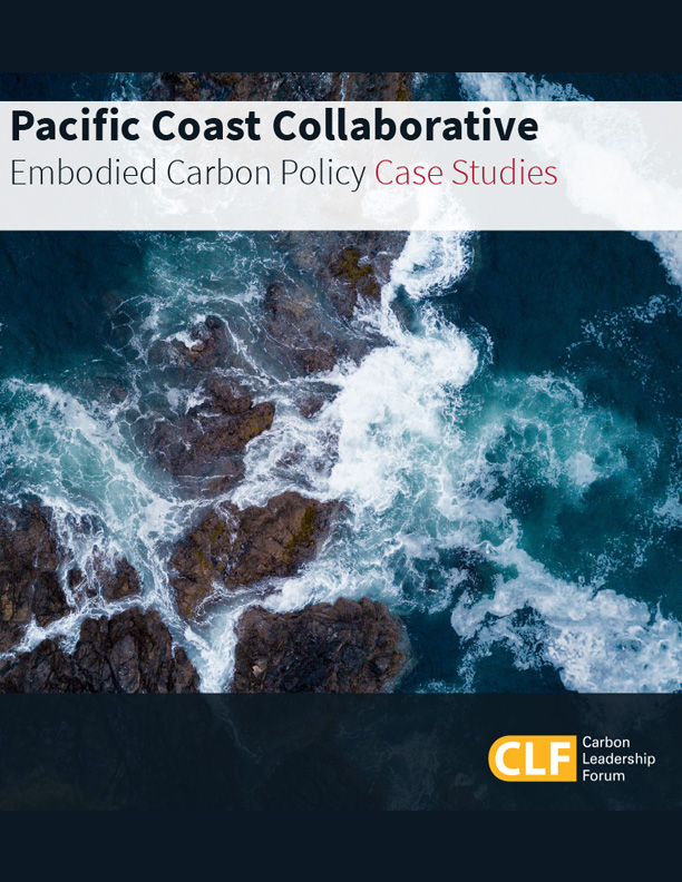 Cover of Embodied Carbon Policy Case Studies